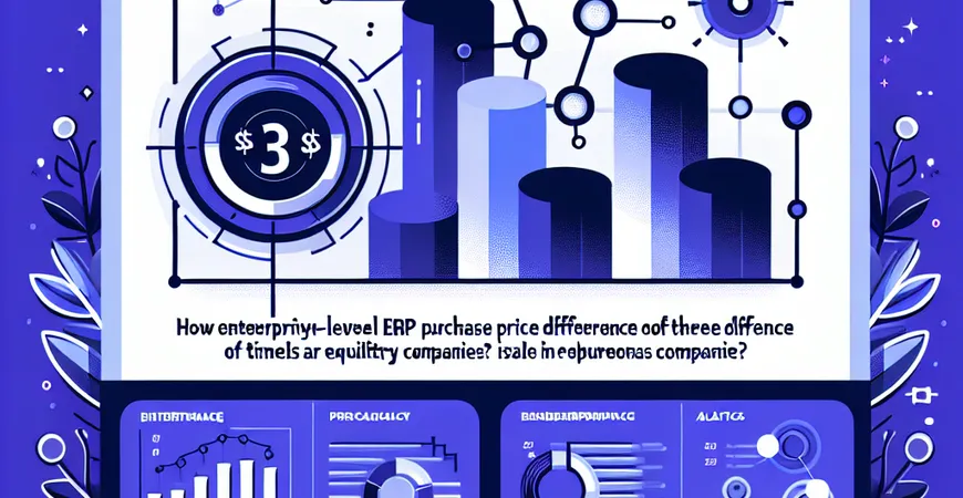 同规模企业 ERP 采购价差 3 倍？行业对标数据哪里找？